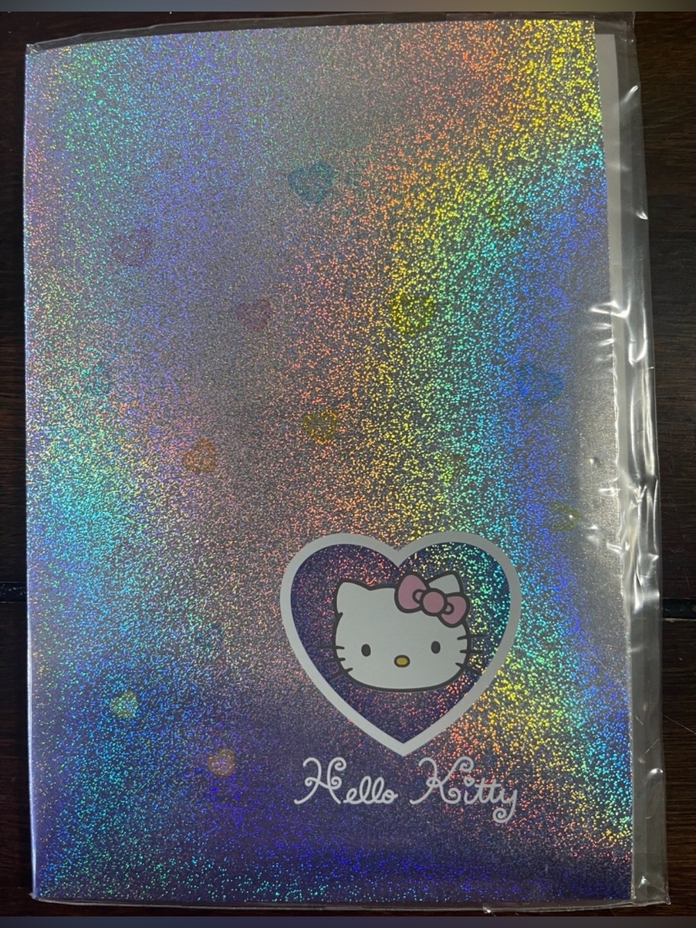 Vintage Sanrio Hello Kitty Holographic Memo/Letter Set 1998